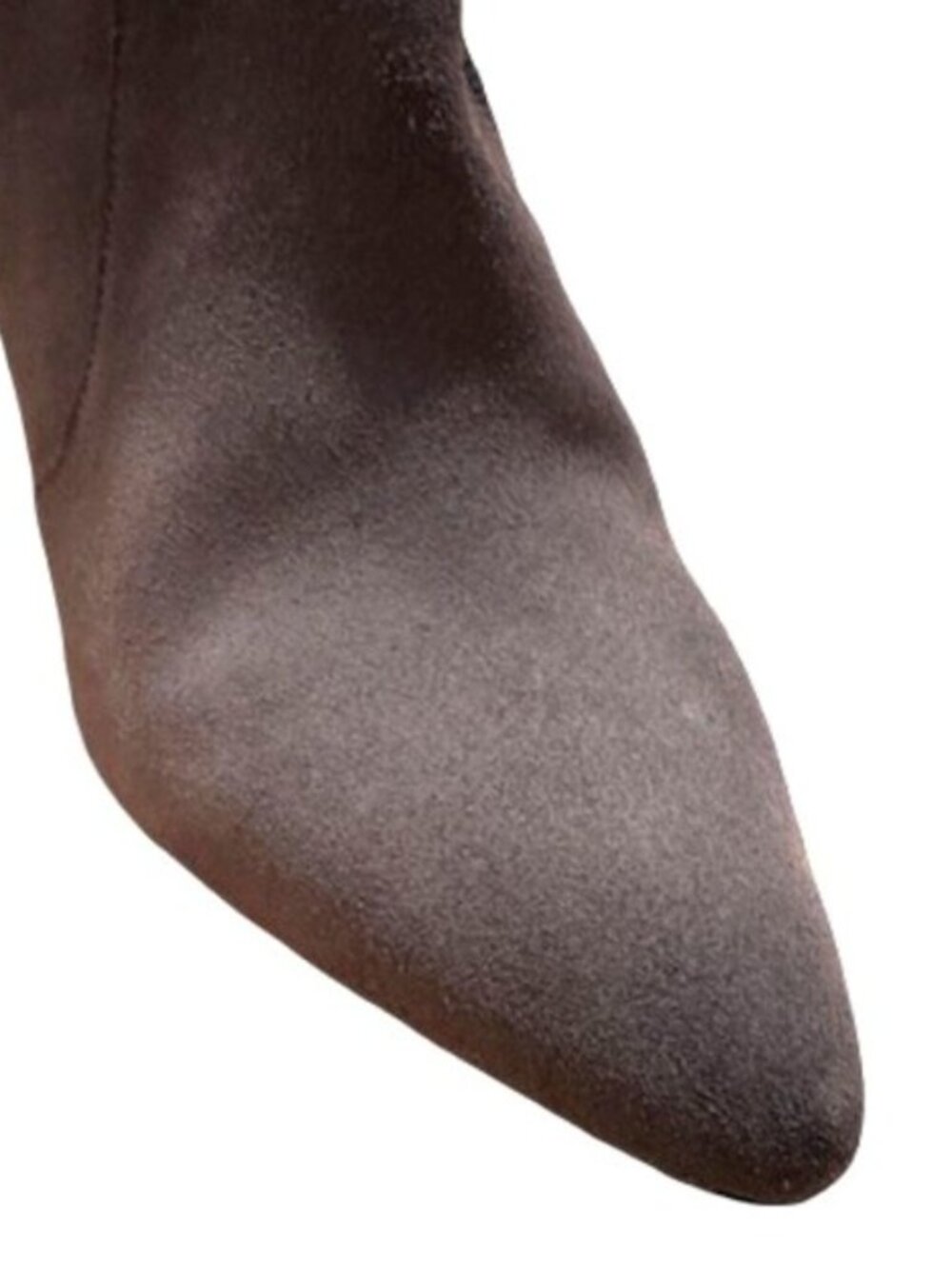 CHARLES DAVID Gray Genuine Suede 50/50 OTK Boots 8.5 - Picture 5 of 6